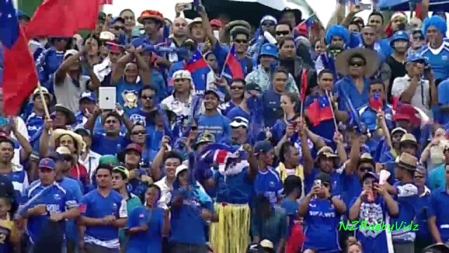 All Blacks vs Manu Samoa 2015 National Anthems