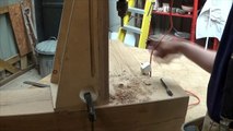 Timber Framing Mortise & Tenon Drawbore Break Down