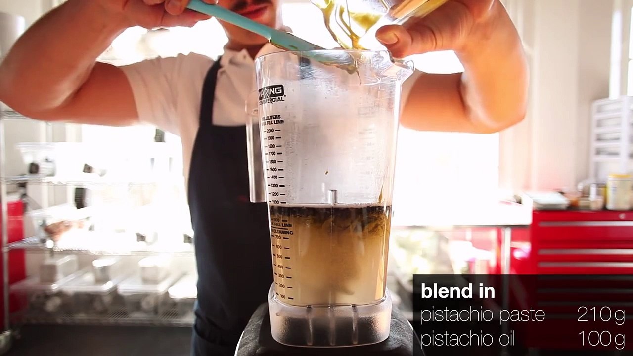 DairyFree Pistachio Gelato • ChefSteps video Dailymotion