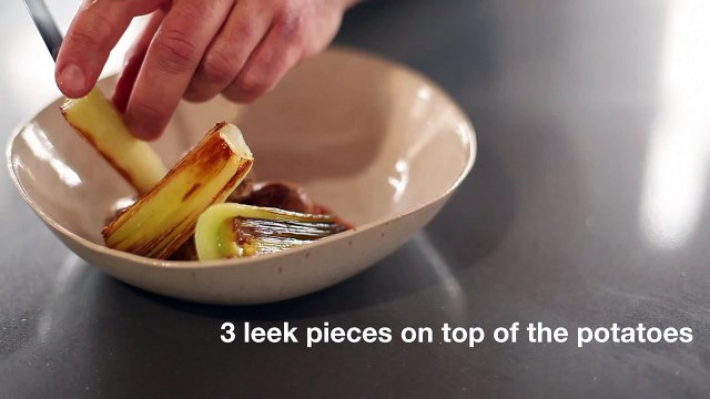 Gigandes Beans With Romesco In Saffron Broth • GF, Vegan recipe