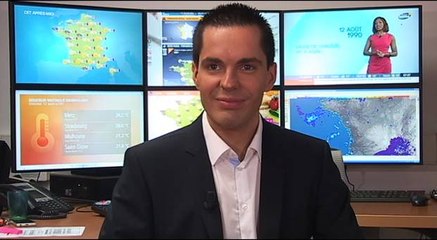 Aujourd'hui : très fortes chaleur avant les orages