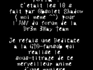 AMV dr3m3way [death note + dedi gto]