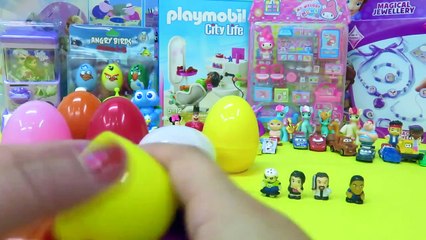 Squinkies Power Rangers Samurai Play-doh Surprise Egg Unboxing