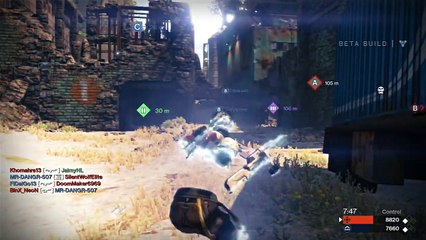 Destiny Ps3 Beta PVP Iron Banner Event Crazy Gameplay Rusted Lands 35 kills