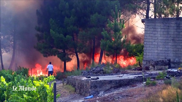 Un millier de pompiers mobilisés au Portugal