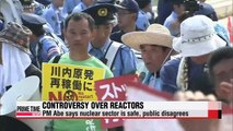 Japan starts nuclear reactor amid controversy
