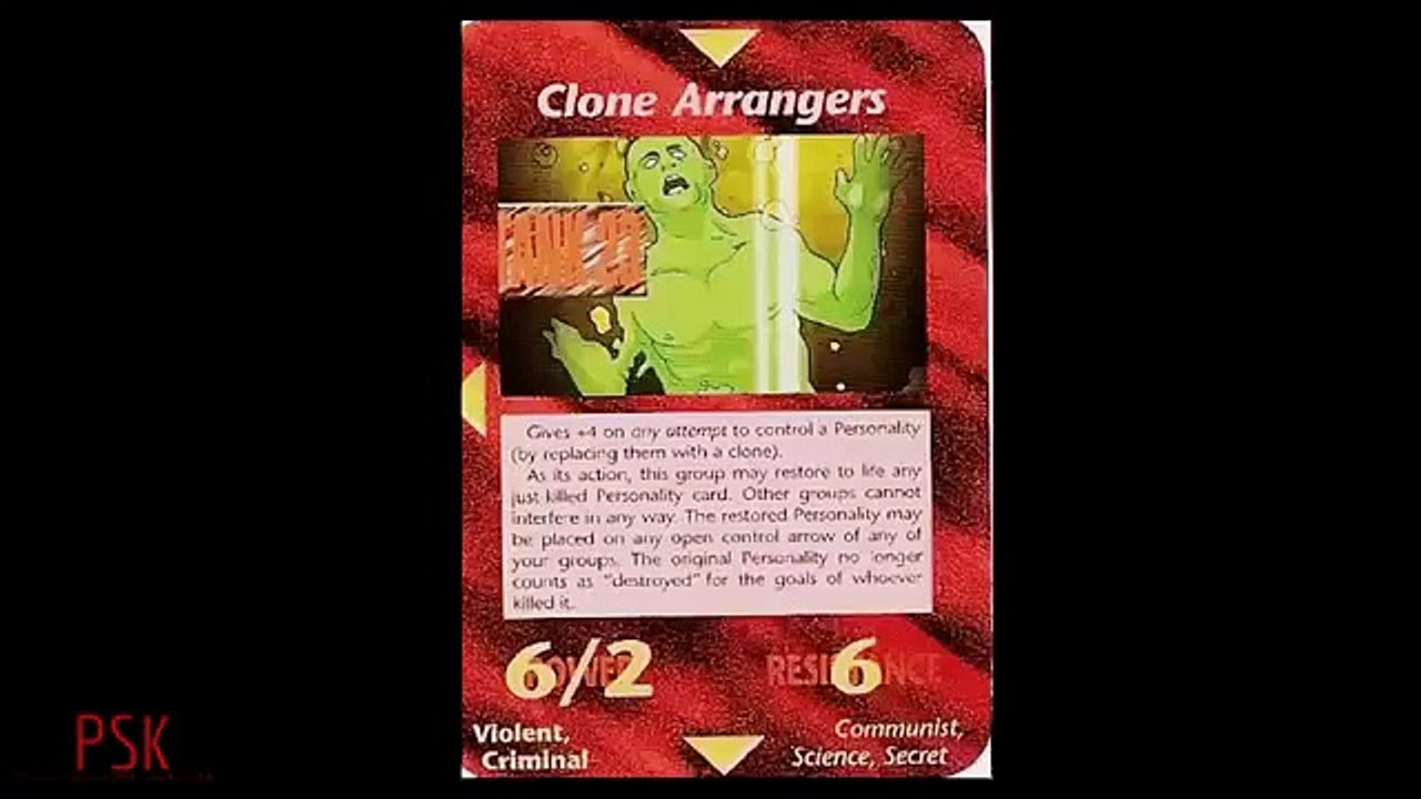 Illuminati Card Game (All Cards)