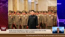 North Korea threatens to 'leave no Americans alive' on the anniversary of the Korean War armistic