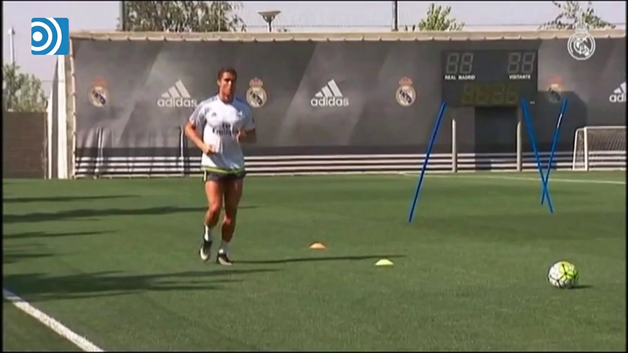Cristiano Ronaldo se ejercita en solitario por sus problemas de espalda