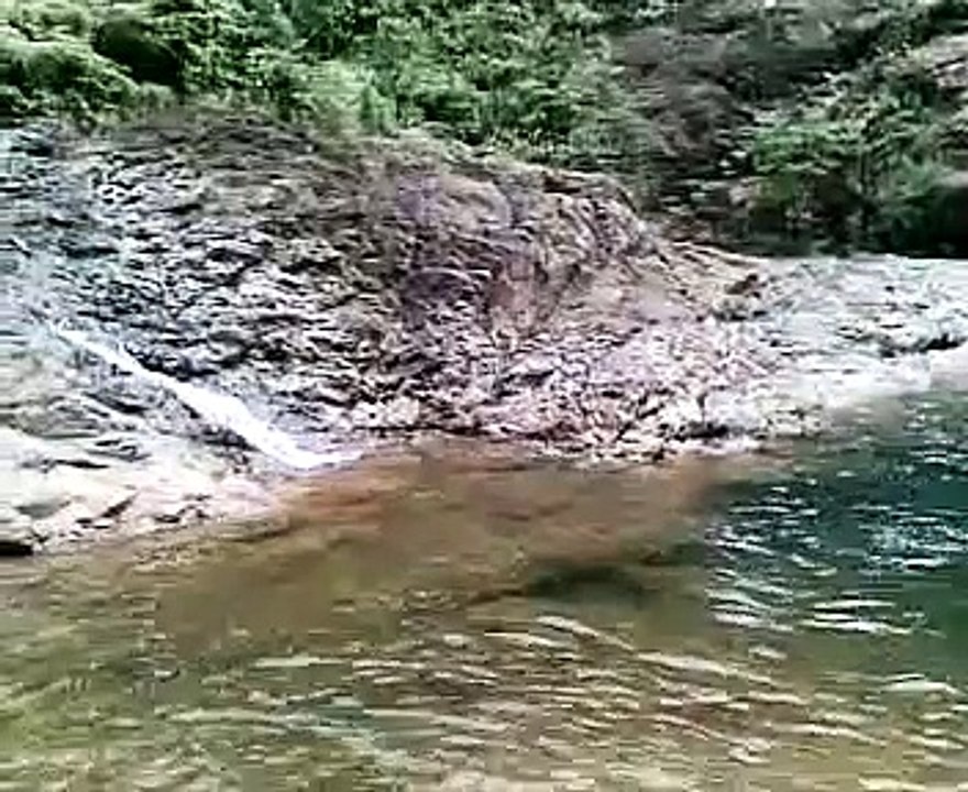 Berkelah Waterfall