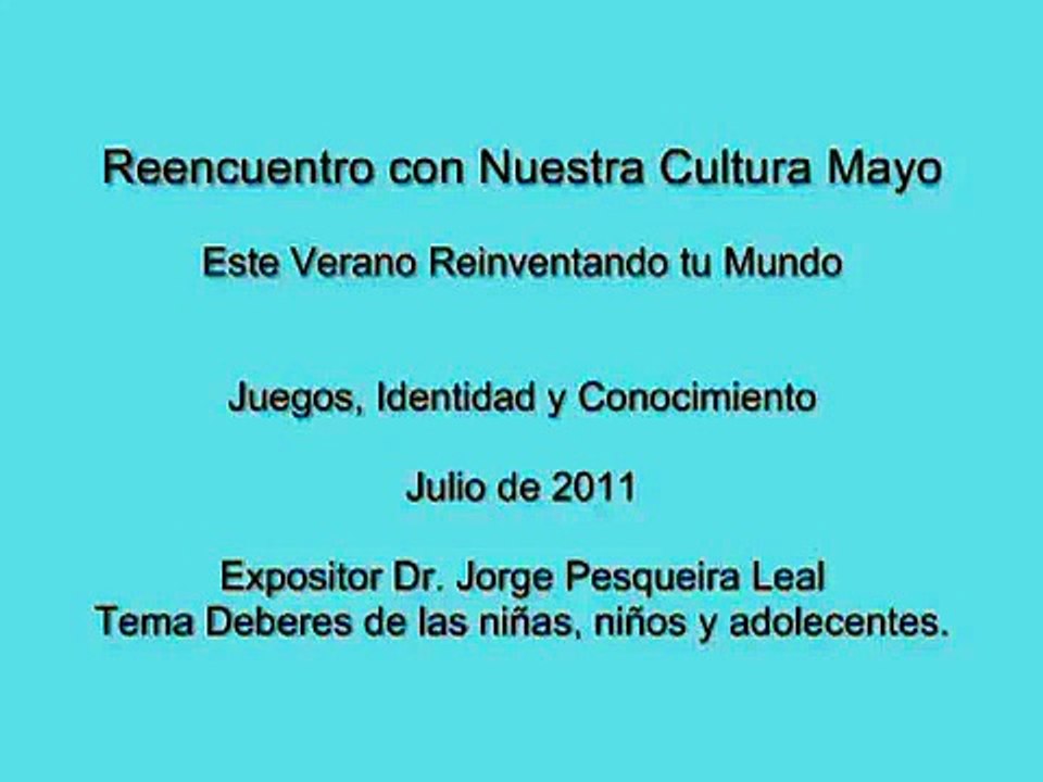 Deberes de los niños, niñas y adolescentes 1de3