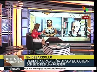 Boron: Sector de la derecha busca derrocar a Dilma Rousseff