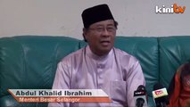 MB Khalid unfazed by calls for his removal