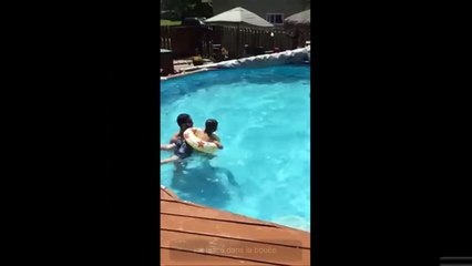 joli lancé dans la bouée