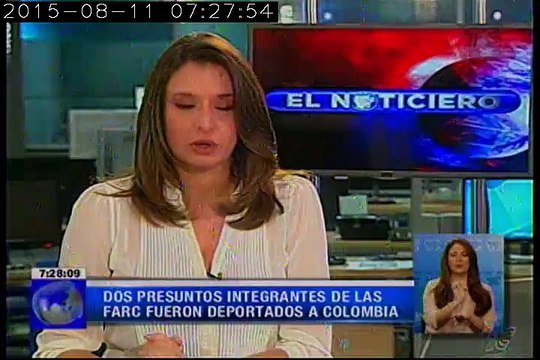 Dos presuntos integrantes de las FARC fueron deportados a Colombia
