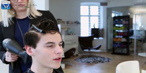 UNBELIEVABLE!!     Undercut Quiff Hairstyle ☆ Professional hairstyling tips Amazing!!! - Faster - HD