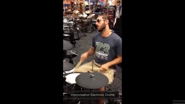 Improvisation Electronic Drums
