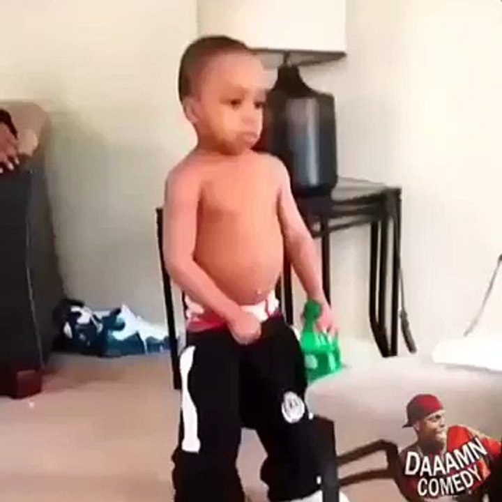 Funny little kid