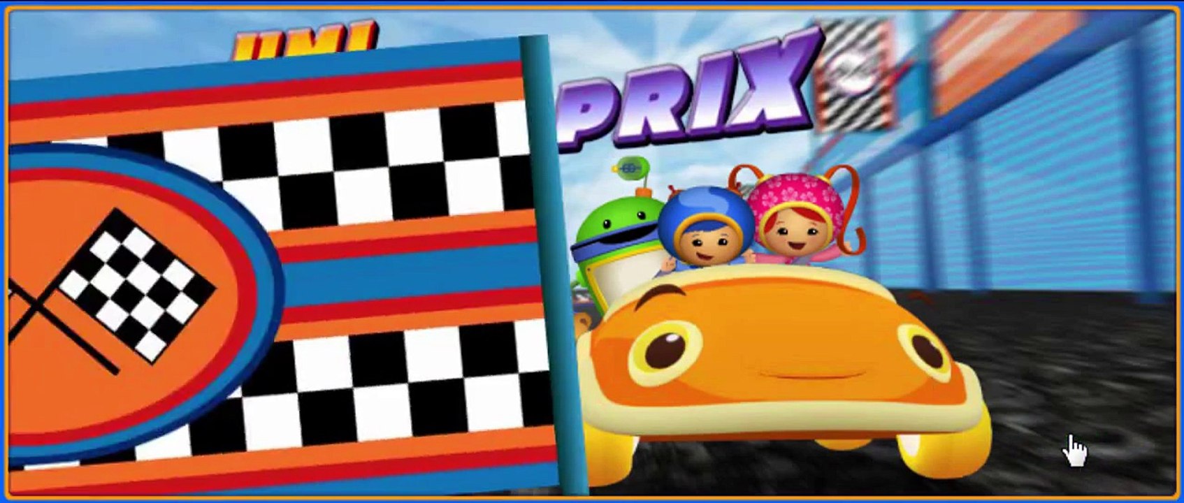 Nick jr Team Umizoomi Umi Grand Prix Cartoon Animation Game Play Walkthrough