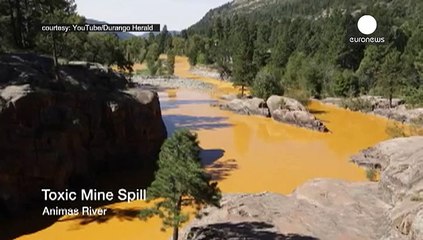 Colorado river is contaminated after mine clean-up goes wrong