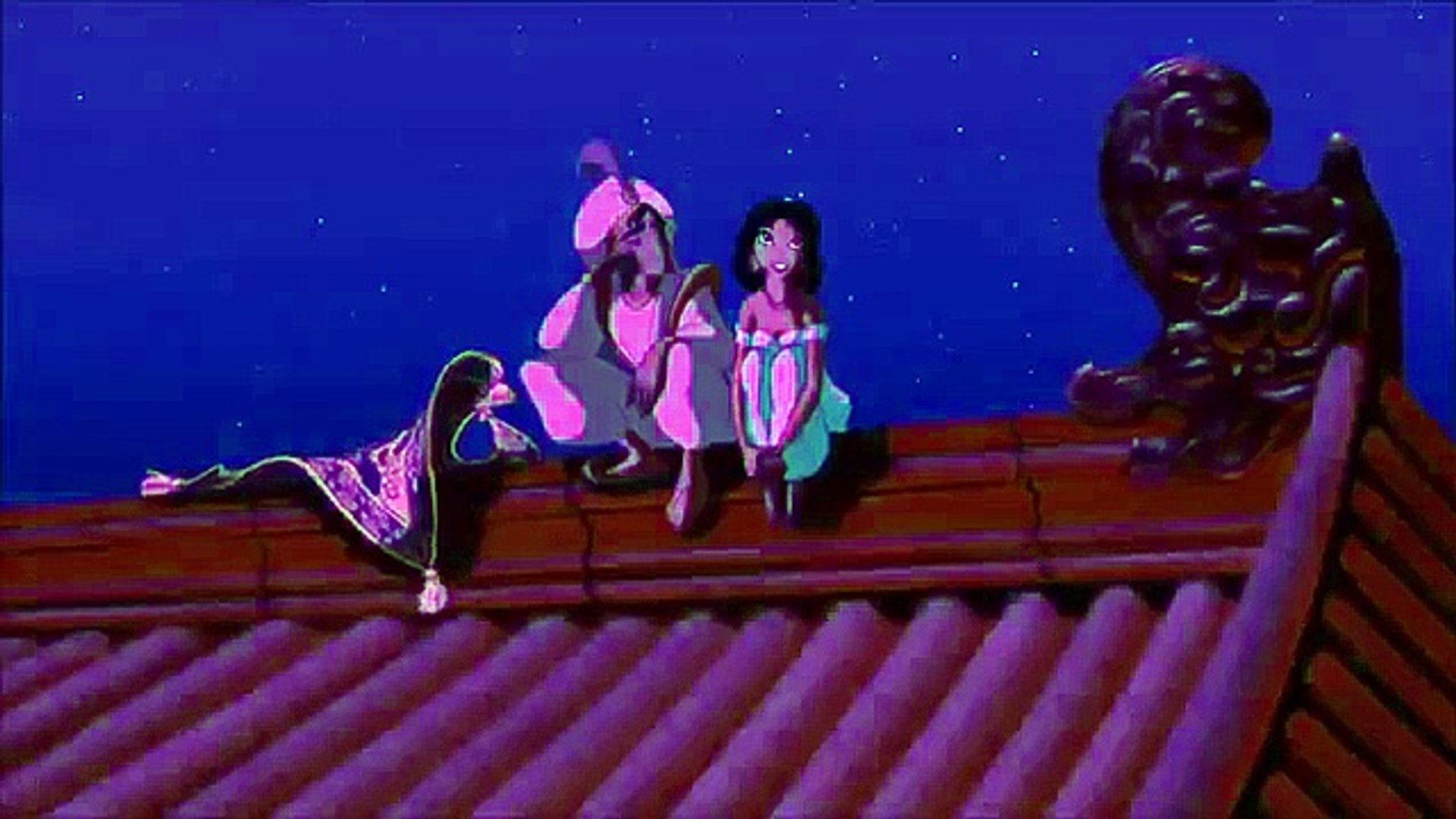 Aladdin and Jasmine first kiss HD - video Dailymotion