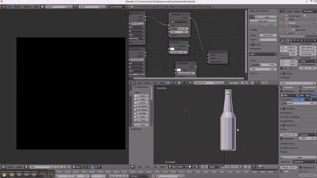 blender test