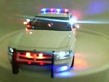 CHP Diecast  Model Police car with working lights and Siren