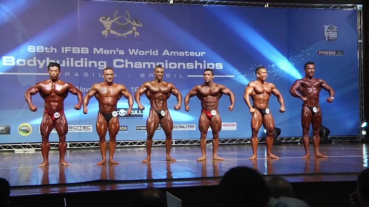 68th IFBB Men's World Amateur Bodybuilding Championships-(TOP 6) 70kg