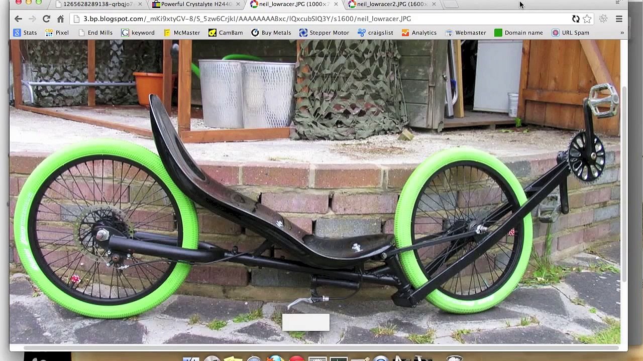 Electric Recumbent Bike Prototype  mill (20)