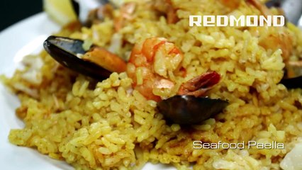 Seafood Paella in the multicooker REDMOND M150