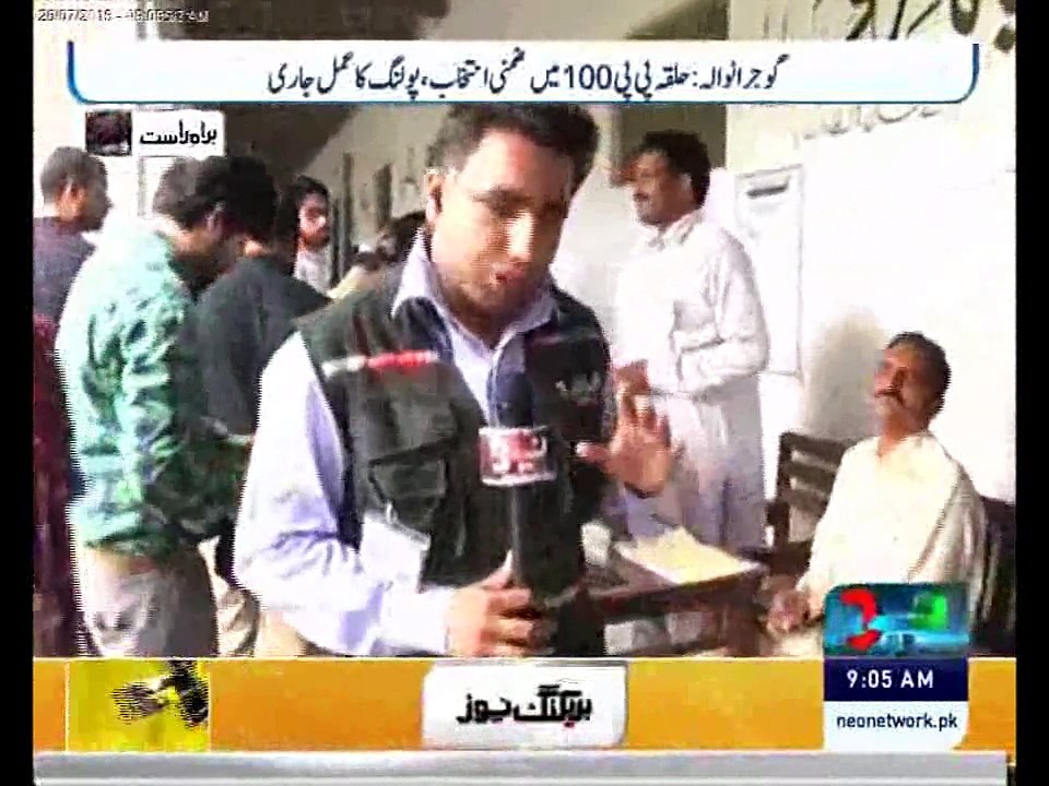 Election PP100 9am