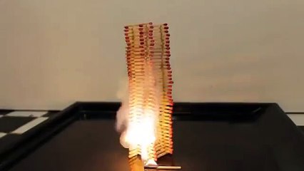 Amazing Fire Domino!! 【成功バージョン】- The Tower