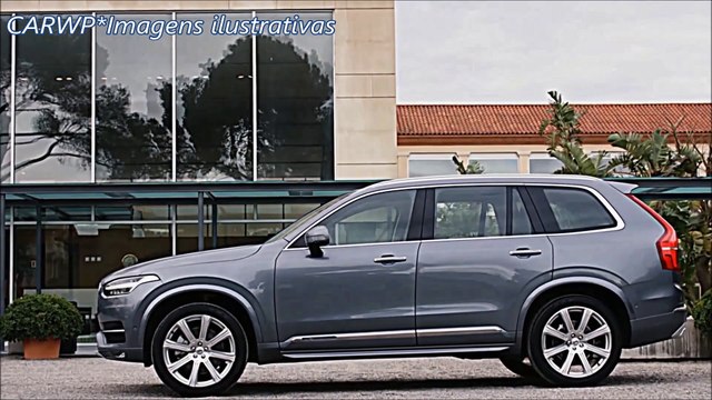 R$ 319.000 Momentum-R$ 363.000 Inscriptium-Novo Volvo XC90 2015 AWD aro 19 AT8 7 lugares 2.0 Turbo 320 cv 40,8 mkgf
