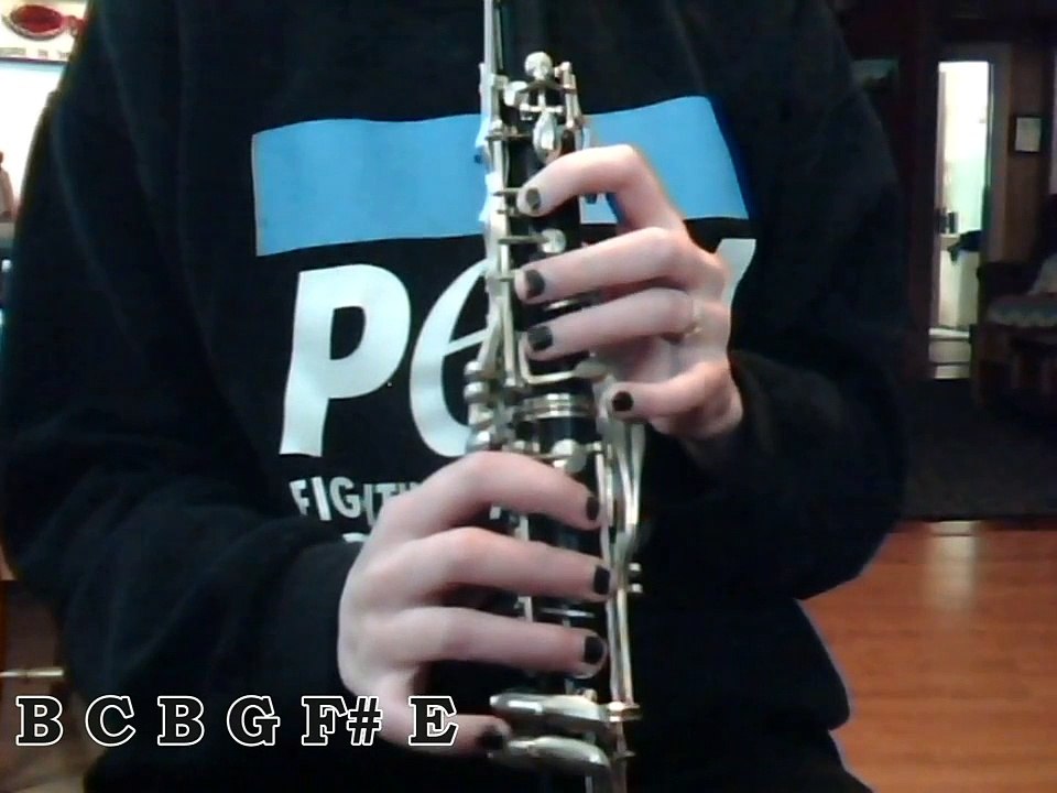 A Little Piece of Heaven by Avenged Sevenfold (Clarinet Tutorial)