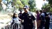 UC Berkeley Police Brutality Tree Sitter Oak Grove Native American Religious Ceremony blocked by University of CA Berkeley Police Display Religious Intolerance Federal Rights Violation Arrest AYR Participant