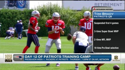 Which QB will play in the Patriots preseason game?