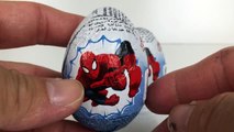 Surprise Eggs by Zaini SPIDER-MAN - Spiderman Surprise Eggs