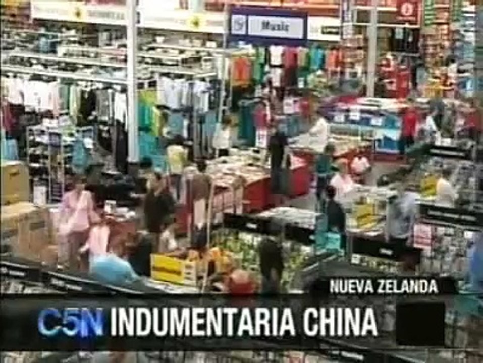 ROPAS CHINAS CONTAMINADAS