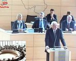 Ministerpräsident Carstensen verabschiedet sich im Landtag von den Abgeordneten