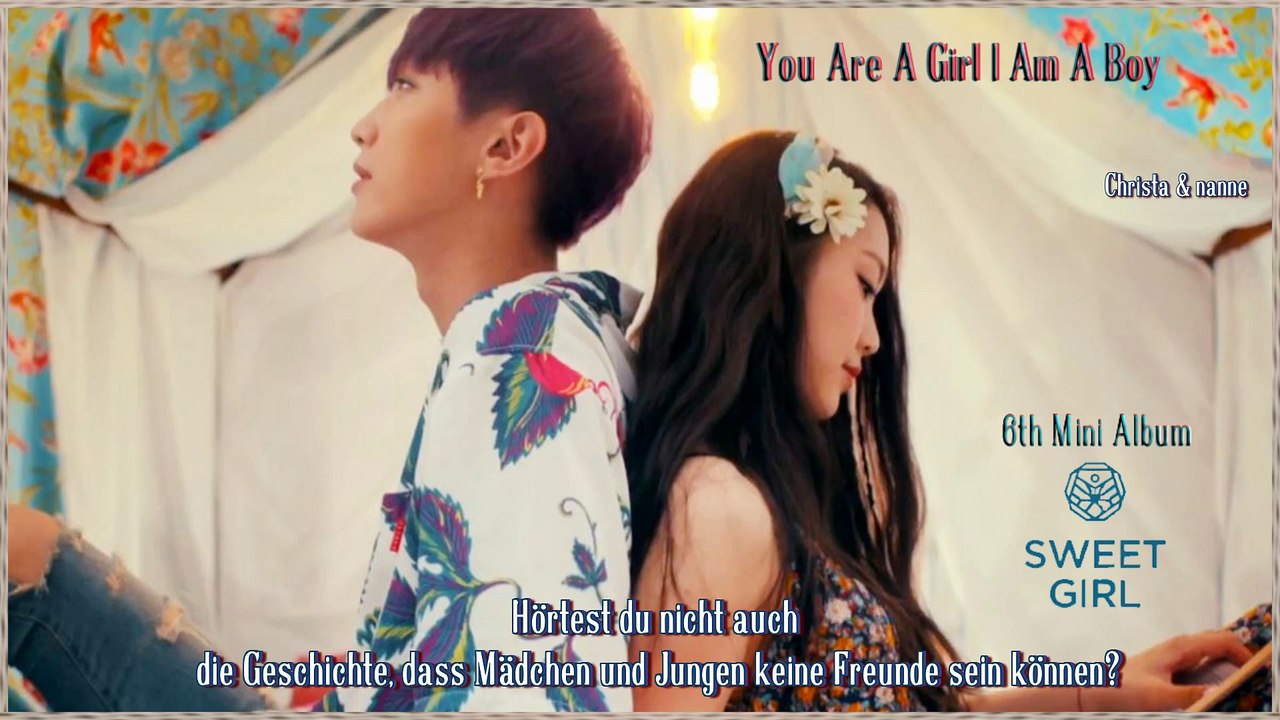B1A4 - You Are A Girl I Am A Boy k-pop [geman Sub] 6th Mini Album - Sweet Girl
