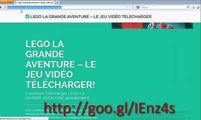 [Gratuit]LEGO LA GRANDE AVENTURE Télécharger français PC PS3 Wii MAC