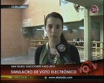 Canal 26 -Elecciones PASO 2015: Simulacro de voto electrónico