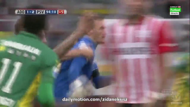 Martin Hansen (Goalkeeper) Fantastic Last Minute Goal | Ado Den Haag 2-2 PSV Eindhoven - Eredivisie 11.08.2015 HD