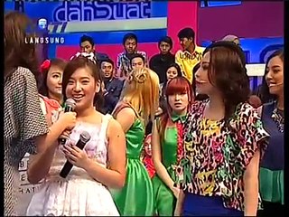 Haruka JKT48 Betanya Bahasa Jepang Dengan Cherrybelle | Dahsyat RCTI | (11/12/2013)