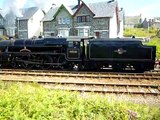 The Jacobite or Harry Potter Hogwarts Express Steam train in Mallaig