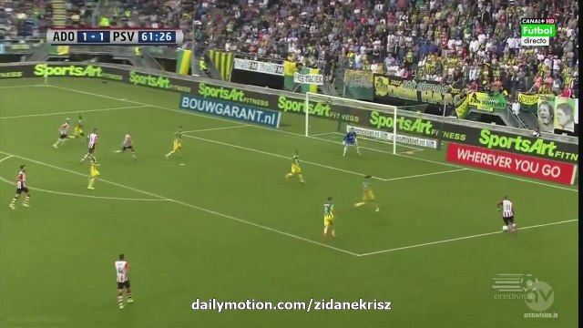 1-2 Luuk de Jong Goal HD _ Ado Den Haag v. PSV Eindhoven - Eredivisie 11.08.2015 HD