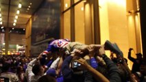 Fans at Madison Square Garden Celebrate NYR's Game 6 Victory