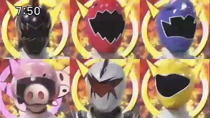 Gokai Pink Abaranger Henshin Epic Fail (Scene)
