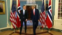 Secretary Kerry Delivers Remarks With Norwegian Foreign Minister Brende