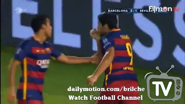 Luis Suarez Canceled Goal FC Barcelona v. Sevilla Uefa Super Cup 11.08.2015